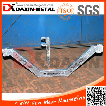 Galvanized Steel V Cross Arm