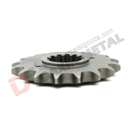 sandblasting motorcycle sprocket 428h