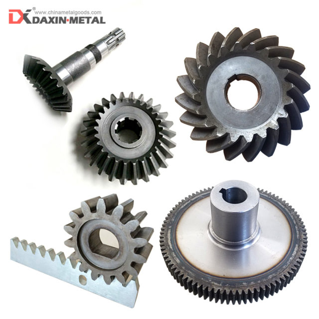 spur gears helical gears spiral bevel gears gear racks